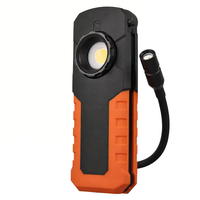 Lampe de travail compacte 1000 lumens, support magnétique interchangeable, support portable flexible, lampe d'inspection automobile, atelier, IP54