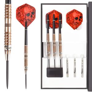Ensemble de fléchettes Darten sur mesure, élégant et compact, haute performance, fabriqué en Chine, pointe en acier tungstène pour les soirées de jeu - Product Image 1