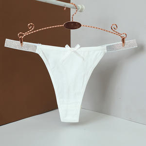 9967 <span class=keywords><strong>Perizoma</strong></span> Sottile <span class=keywords><strong>a</strong></span> Vita Media <span class=keywords><strong>con</strong></span> <span class=keywords><strong>Filo</strong></span> Argentato, Sexy e Traspirante, Invisibile, Intimo Femminile Alla Moda e Sensuale - Product Image 6