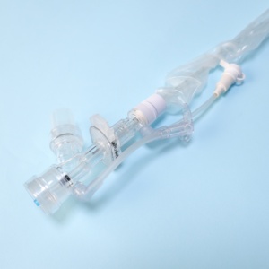 天克医疗工厂制造低价高品质医用一次性无菌封闭式抽吸导管 - Product Image 1