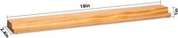 Support de rangement pour tuiles de Mahjong en bois, support de jeu classique avec poussoirs magnétiques de 18 pouces