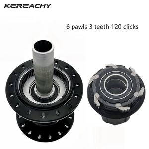 KEREACHY 120 anillos M9x100 M10x135 32 agujeros 6 trinquetes 5 rodamientos 8/9/10/11 velocidades Cubo de <span class=keywords><strong>bicicleta</strong></span> freno de disco montaña Cyclocross MTB Hubs - Product Image 5