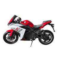 Moto électrique haute performance 72v pour adultes Grand vélo à 2 roues avec haute tension