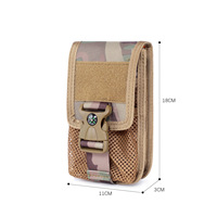 Pochette EDC en nylon Molle, sacoche utilitaire de ceinture, organiseur étanche pour smartphone, support de téléphone, motif de ceinture