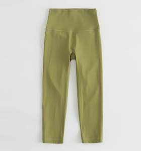 Customizable High Stretch Women High Waist Capri Yoga Leggings Multiple Colors Quick Dry <b>Supportive</b> <b>Pants</b> for Yoga Workout - Product Image 3