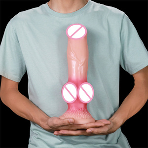 5-delige grote realistische dieren-<span class=keywords><strong>dildo</strong></span> voor vrouwen met zuignap, hondenvormig. - Product Image 4