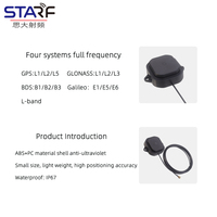 Antenne GPS L1 L5 BD B1 pour véhicule, fixée par vis, avec câble connecteur SMA mâle