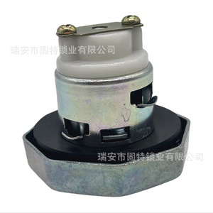 Bouchon de réservoir de carburant Mitsubishi Fuso en alliage de zinc argenté, marqué, pour camion, modèle MC115556ME022737 - Product Image 2