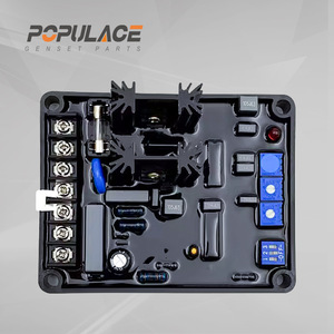 เครื่องควบคุมแรงดันไฟฟ้าแบบอัตโนมัติยางสีดำ Gavr-8A ไม่มีแปรง20A 8A 15A 12A เครื่องควบคุมแรงดันไฟฟ้าอัตโนมัติ - Product Image 1