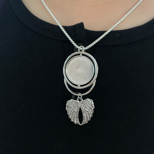 Colliers à ailes d'ange à sublimation double face, ornements à suspendre à la voiture, ailes d'ange - Product Image 4