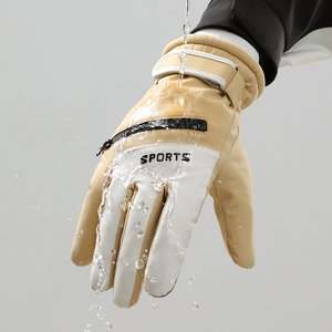 Cadeau de Noël thermique <span class=keywords><strong>hiver</strong></span> <span class=keywords><strong>froid</strong></span> main porte des <span class=keywords><strong>gants</strong></span> temps extrême neige <span class=keywords><strong>gants</strong></span> de ski - Product Image 5