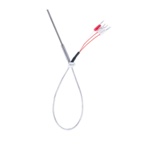 Sonde de capteur RTD en acier inoxydable IP65 à réponse rapide, sonde blindée micro SMD antidéflagrante RTD OEM ODM