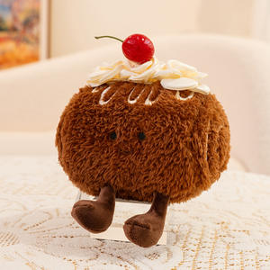 Peluche Gâteau Dessin Animé Créatif, Jouet en Peluche Amusant en Forme de Dessert, Petite Peluche de Poche, Cadeau Compagnon de Bureau, Jouets en Peluche en Gros pour Enfants - Product Image 4