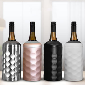 Özel Logo paslanmaz çelik şampanya şişesi soğutucu 25oz yalıtımlı şarap soğutucu düğün toptan promosyon için - Product Image 6