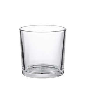 5451 Clear glass candle jars high quality Glass Candle holder for Industrial using