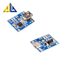 Tarjeta de carga dedicada de batería de litio TP4056 1A, módulo de carga, interfaz MICRO e interfaz Mini USB