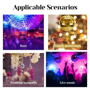 Prix de <span class=keywords><strong>gros</strong></span> Boule Disco en <span class=keywords><strong>verre</strong></span> miroir Boule Disco à vendre - Product Image 6