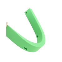 Haute élastique + tampon dur éponge bande 10mm épaisseur noir scellé EVA mousse grattoir verre nettoyage essuie-glace feuilles de plastique