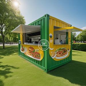 Contenedor personalizado para restaurante, venta de comida, remolque, <span class=keywords><strong>Pizza</strong></span>, panadería, camión de comida, barra móvil, remolque, cafetería, barra contenedora - Product Image 2