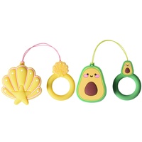 Clé USB 2.0/3.0 Écologique 16 Go en Forme d'Avocat de Dessin Animé avec Anneau de Suspension – Cadeau Créatif pour Amis, Promotionnel Cinq Étoiles
