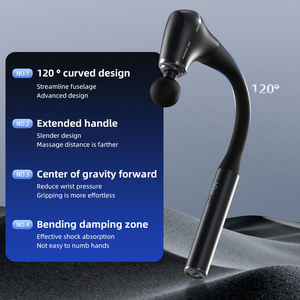 Martillo de Masaje Profesional, Pistola de Masaje de Fascia con Mango Largo, Pistola de Masaje Muscular con Mango Curvo para Tejido Profundo - Product Image 2