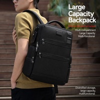 Sac à dos professionnel pour ordinateur portable, en nylon balistique, sac de voyage étanche, sac à dos pour ordinateur, pochette pour ordinateur portable de 15,6 pouces