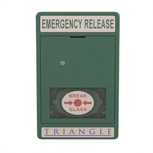 Estación de liberación de emergencia, Control de acceso a la puerta, alarma de incendio, botón pulsador, rotura de vidrio, seguridad, solución confiable - Product Image 1