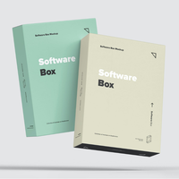 Venta al por mayor OEM logotipo personalizado impresión 3C producto electrónico caja de embalaje para software CD embalaje