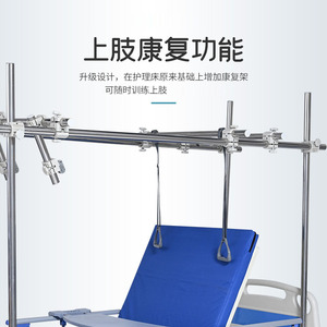 El fabricante suministra camas ortopédicas, incluyendo camas de enfermería ortopédicas de tres secciones con patas divididas y camas médicas inclinables, en - Product Image 4
