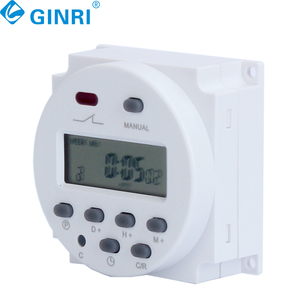 GINRI YP109A Programmable <strong>Timer</strong> Switch With 4 Wires <strong>LCD</strong> Display <strong>Digital</strong> Daily Weekly <strong>Digital</strong> <strong>Timer</strong> Switch - Product Image 4