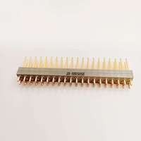 Conector Eléctrico Rectangular de Latón, Adaptador Doble en Línea Serie MIL J56 HY Eurocard