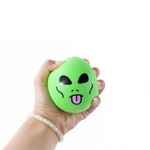Balle anti-stress en PU de haute qualité, douce, de 7 cm, avec impression de logo personnalisé - Product Image 1
