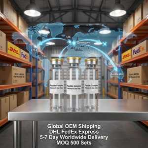 Vial <b>10</b>-Unit Master Research Set - USP Type I Borosilicate Glass Vials with Gold Flip-off Crimp Cap Professional Kit - Product Image 5