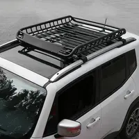 Portaequipajes Universal para techo de coche, cesta transportadora de carga