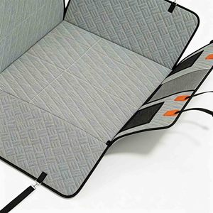 Best Dog Car Seat Cover Hammock Pet Auto Seating <b>Pad</b> for Backseat Hard Bottom Waterproof Dog Car Seat Cover Pet Truck Extender - Product Image 6