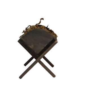 Accessoires de crèche, décoration créative pour la maison, mangeoire avec mousse, longueur 7 cm (9006935002430) - Product Image 2