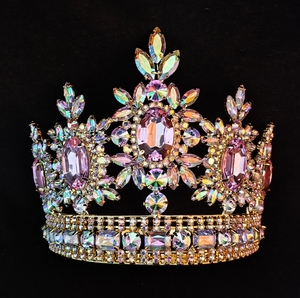 Corona all'ingrosso fornitore corona <span class=keywords><strong>5</strong></span> pollici rosa principessa concorso corona corona regina di natale - Product Image 2