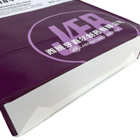 25kg vide a stratifié les sacs soufflés tissés par pp de fond plat