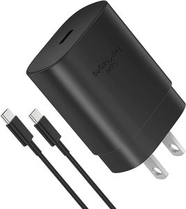 เครื่องชาร์จที่มีคุณภาพสูง25W ชาร์จเร็วสุดๆสายเคเบิล USB C 3A ชาร์จโทรศัพท์มือถือได้อย่างรวดเร็วสำหรับ Note 10 20 S20ชุด S21