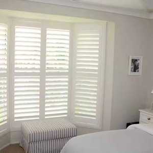 Volets à persiennes en plastique blanc bon marché de haute qualité personnalisés en <span class=keywords><strong>PVC</strong></span> pour bricolage Volets en <span class=keywords><strong>PVC</strong></span> pour salle de bain - Product Image 6