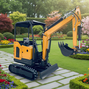 Mini-excavatrice sur chenilles de 2,5 tonnes à prix d'usine - Machine de terrassement motorisée pour ferme/jardin/tranchées - Product Image 2