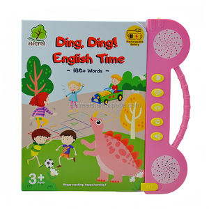 ELETREE <span class=keywords><strong>Livre</strong></span> électronique interactif <span class=keywords><strong>pour</strong></span> enfants DING DING English Time Mes premiers mots <span class=keywords><strong>Livre</strong></span> sonore <span class=keywords><strong>pour</strong></span> enfants - Product Image 1