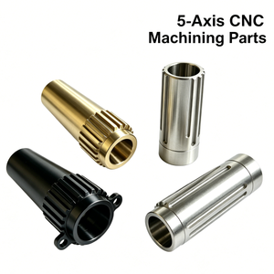 High Precision Customized Spline Shaft Sleeve Aerospace Screw Air Parts Aluminum Stainless Steel CNC Machined <b>Wire</b> EDM Drilling - Product Image 3