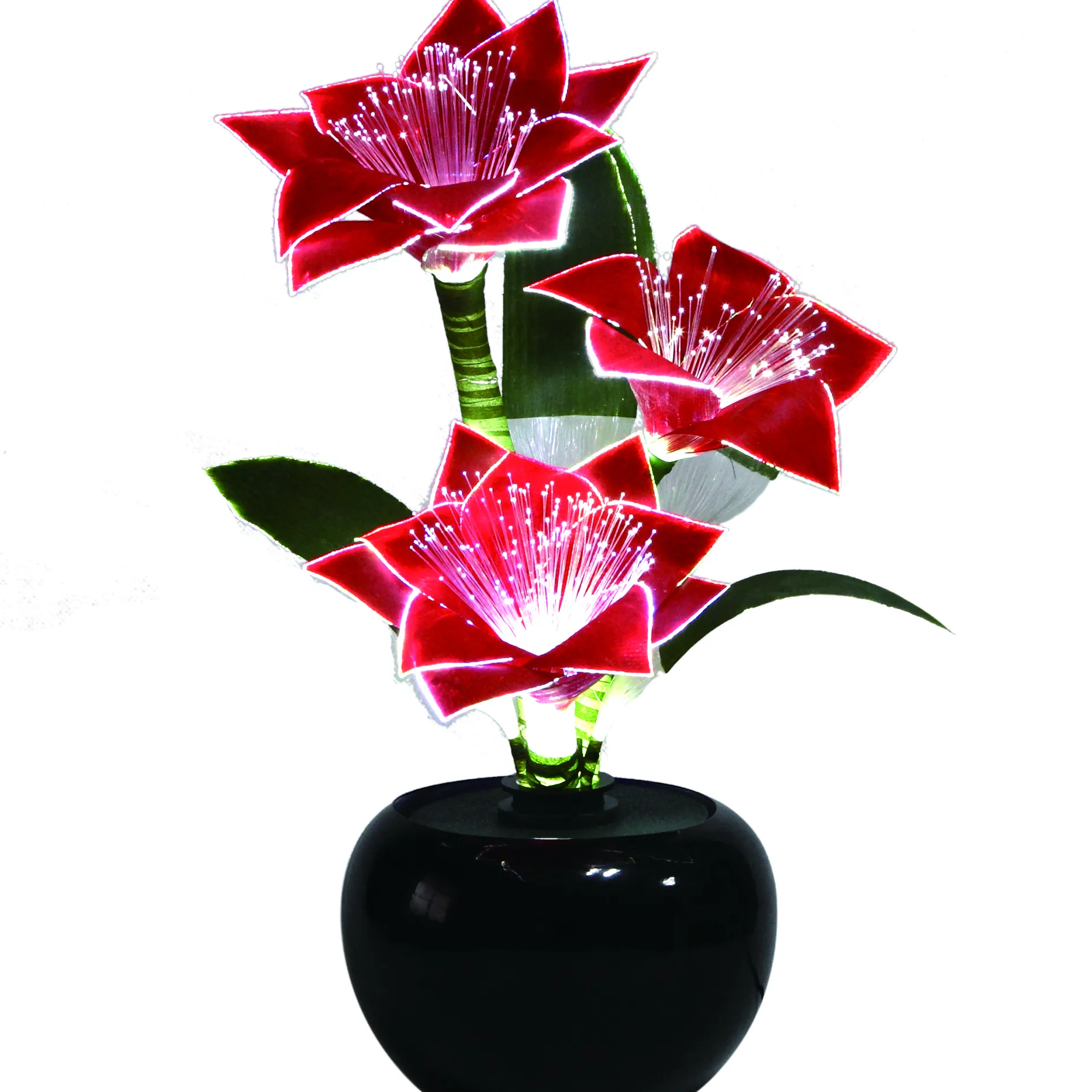 Flor Artificial LED 2023 para pareja de recién casados, artesanía de seda, lámpara de flores hecha a mano, decoración de boda y Navidad, gran oferta