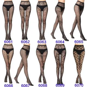 Factory Price Women's High Waisted Tights Fishnet Stockings Thigh High Pantyhose