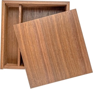 Caja <span class=keywords><strong>de</strong></span> Regalo <span class=keywords><strong>de</strong></span> <span class=keywords><strong>Madera</strong></span> para Fotos <span class=keywords><strong>con</strong></span> Tapa Deslizante, Caja <span class=keywords><strong>de</strong></span> Recuerdos <span class=keywords><strong>de</strong></span> Boda para Amigos, Socios, Fotógrafos, Clientes, USB, Negocios, Color Marrón Oscuro - Product Image 5
