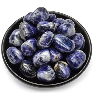 All'ingrosso pietra di cristallo di guarigione Sodalite <span class=keywords><strong>pietre</strong></span> levigate naturali <span class=keywords><strong>per</strong></span> la guarigione, la meditazione, Reiki, <span class=keywords><strong>Chakra</strong></span>, decorazione - Product Image 1