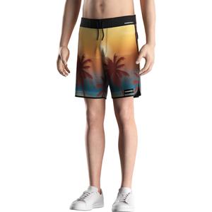 Pantalones Cortos de Baño Blancos de Verano para Hombre, de Pierna Ancha, con Cordón Ajustable, para Playa - Product Image 5