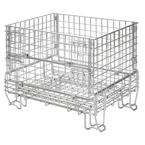 1198x939xh1018mm מגולוון מחזור מתכת מתקפלת מזרן רשת תיל מיכל - Product Image 2