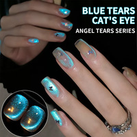 Nouvel arrivage Tendance Cat Eye Gel Polish 5 couleurs Sharp Flash Petite ampoule personnalisée Marque OEM pour l'art